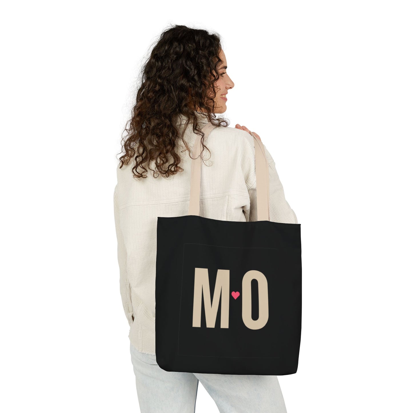 MO Living Heart Canvas Tote