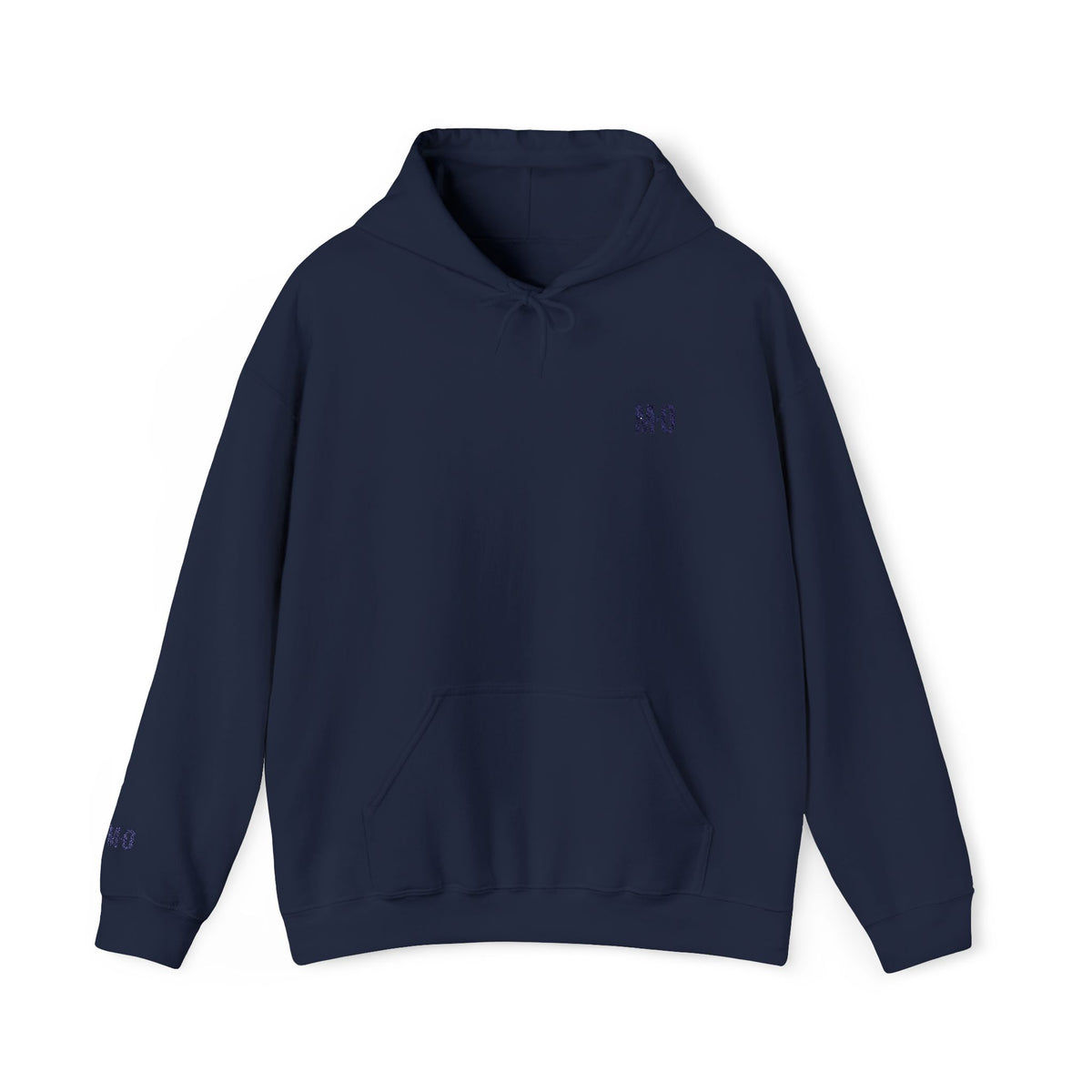 MO Living Tonal Embroidered Hoodie