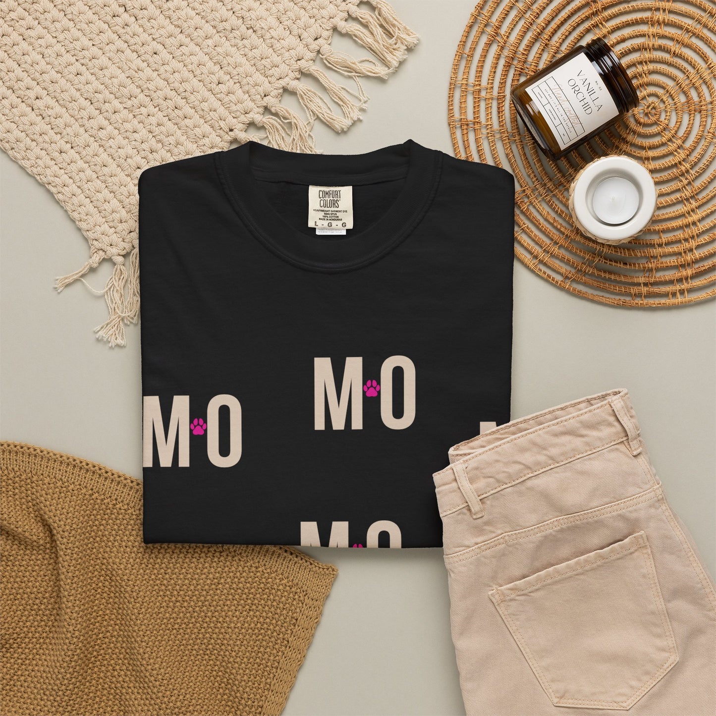 MO Pets Garment-Dyed T-Shirt