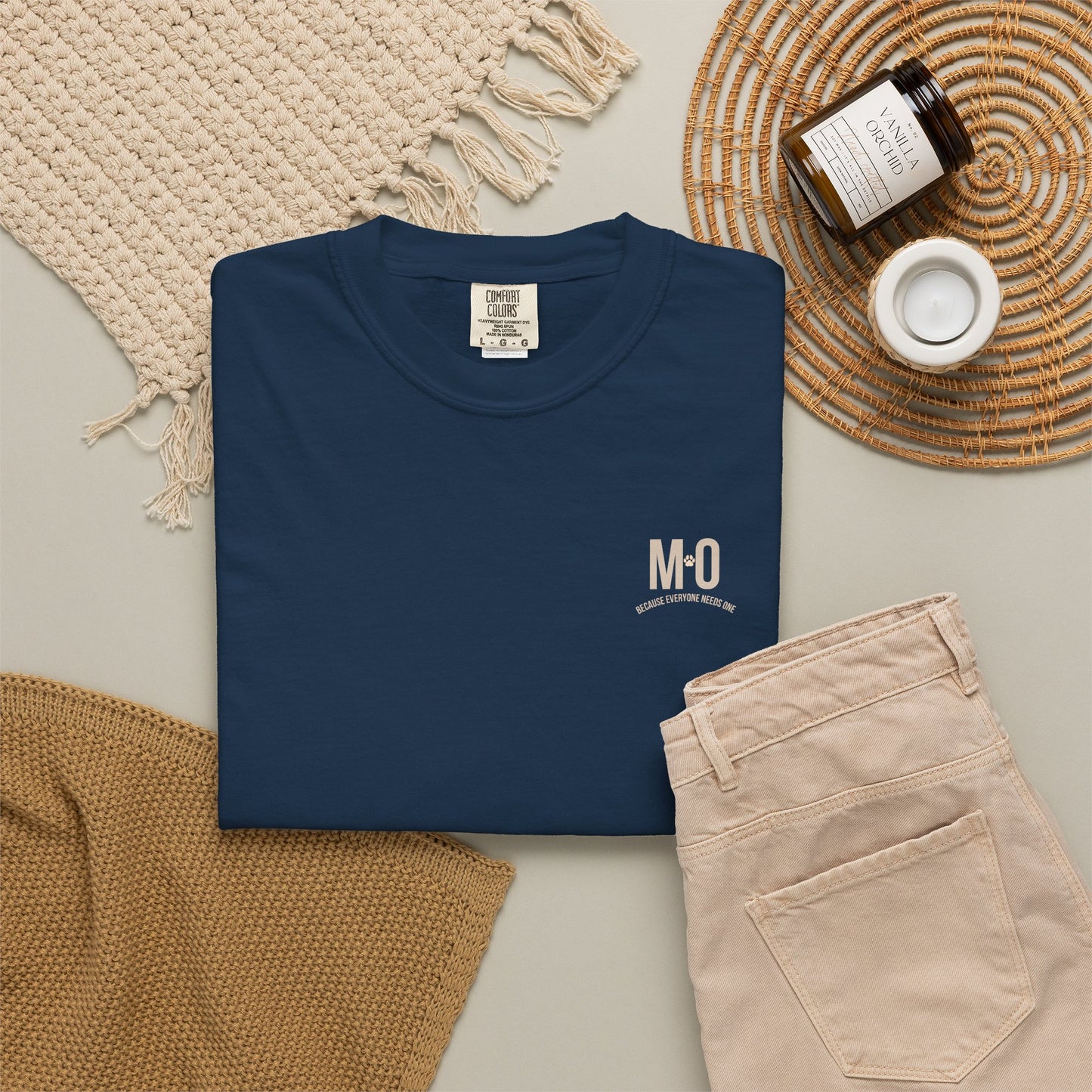 MO Pets Garment-Dyed T-Shirt