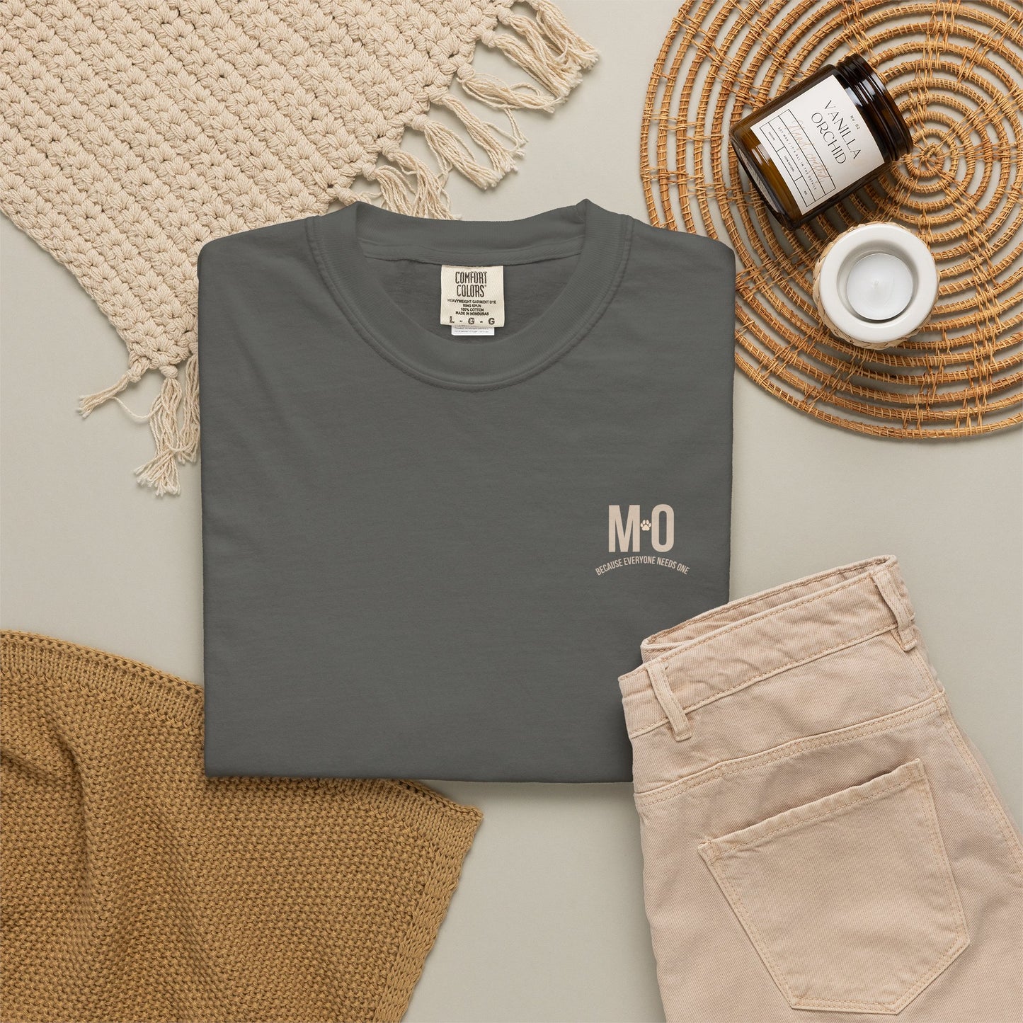 MO Pets Garment-Dyed T-Shirt